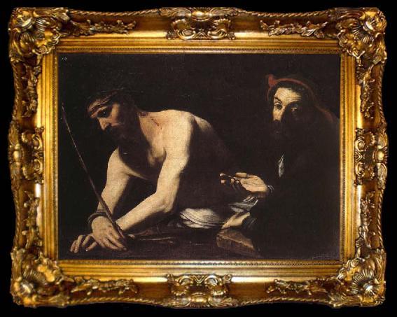 framed  CARACCIOLO, Giovanni Battista Christ Before Caiaphas, ta009-2
